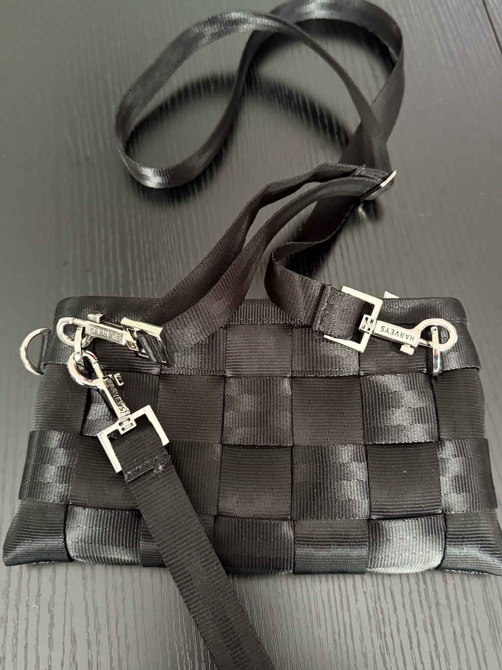 Harveys Seatbelt Black Hipster